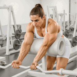 Barbell Preacher Bicep Curl