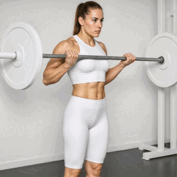 Barbell Drag Bicep Curl