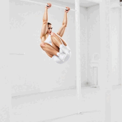 Hanging Oblique Knee Raises