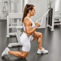 One-Arm Kneeling Cable Lat Pulldown