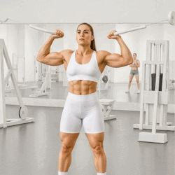 Biceps Overhead Cable Curl