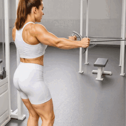 Reverse Cable Shoulder Flyes