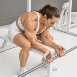 Seated Barbell Wrist Curls