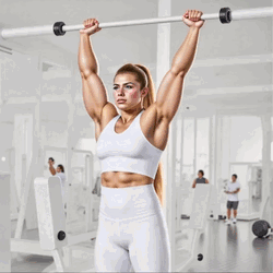 Standing Barbell Shoulder Press