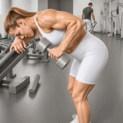 Dumbbell Tricep Kickback